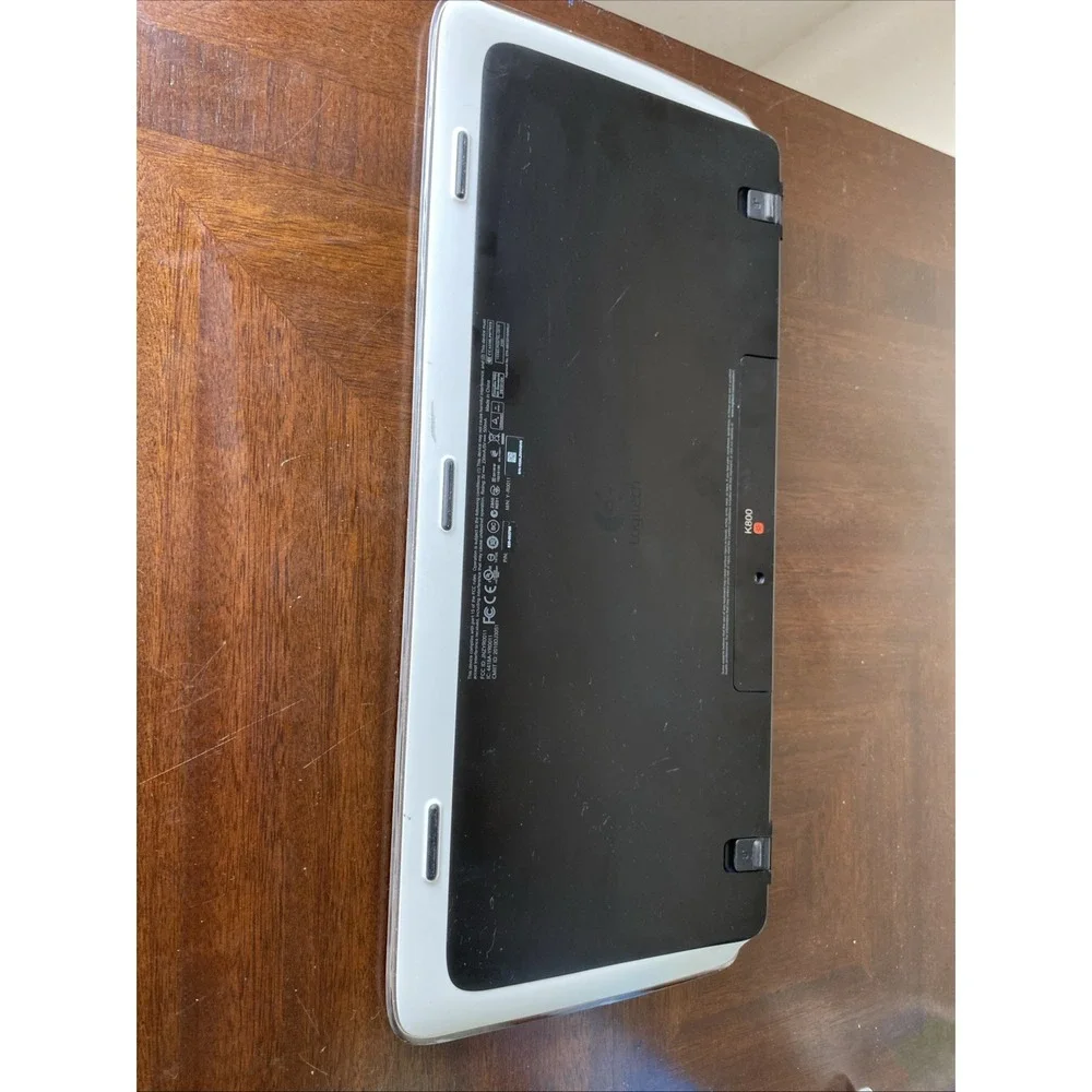 LOGITECH K800 Wireless Illuminated Keyboard (Y-R0065) with Dongle Read Desceipti